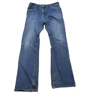 Levi's‎ 527 Jeans mens 34X34 Bootcut Blue Denim Everyday Wear Classic Style